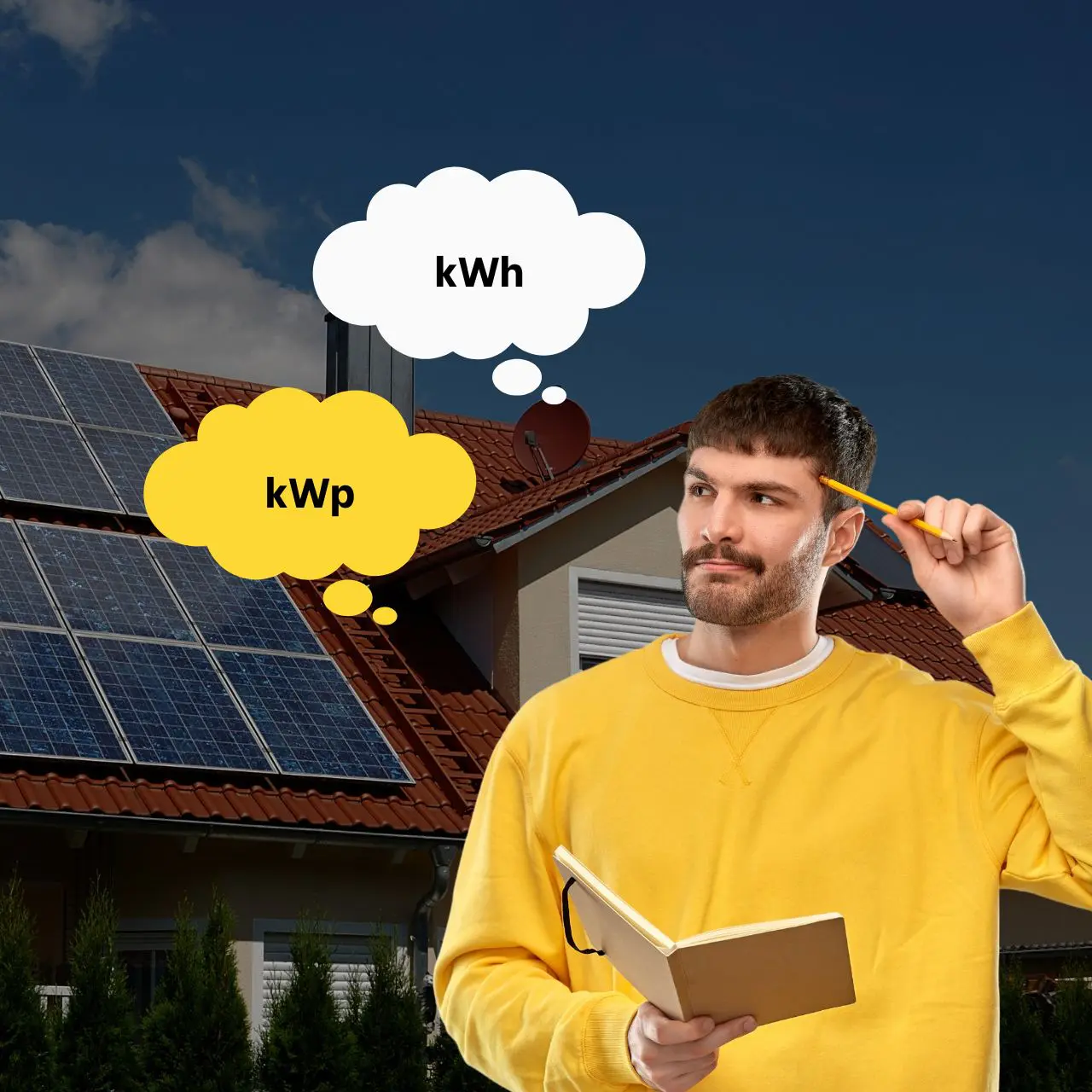 kWp und kWh. Was ist der Unterschied?